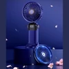 Kép 14/20 - Kézi hordozható mini ventilátor, elektromos jéghűtő ventilátor - Pink