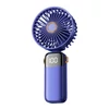 Kép 1/20 - Kézi hordozható mini ventilátor, elektromos jéghűtő ventilátor - Kék