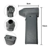 Kép 10/12 - Mini Turbo Jet ventilátor, újratölthető 52 m/s - 4000 mAh, ventilátor