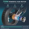Kép 3/20 - FAFREES F20 ULTRA elektromos kerékpár, 20*5 hüvelykes zsírgumi, 750 W-os kefe nélküli agymotor - Fekete és zöld