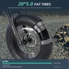 Kép 5/20 - FAFREES F20 ULTRA elektromos kerékpár, 20*5 hüvelykes zsírgumi, 750 W-os kefe nélküli agymotor - Fekete és zöld
