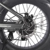 Kép 18/20 - FAFREES F20 ULTRA elektromos kerékpár, 20*5 hüvelykes zsírgumi, 750 W-os kefe nélküli agymotor - Fekete és zöld