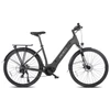 Kép 1/20 - FAFREES FM9 elektromos kerékpár, KENDA 700C*45C gumik, 250W Bafang középhajtású motor - Fekete