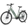 Kép 16/20 - FAFREES FM9 elektromos kerékpár, KENDA 700C*45C gumik, 250W Bafang középhajtású motor - Zöld
