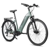 Kép 17/20 - FAFREES FM9 elektromos kerékpár, KENDA 700C*45C gumik, 250W Bafang középhajtású motor - Zöld