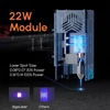 Kép 3/20 - Algolaser Alpha 22W lézergravírozó automatikus levegő segédszivattyúval és Atomstack Maker AC1 kamerával