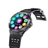 Kép 5/20 - K62 intelligens karkötős sportóra, 1,43 hüvelykes AMOLED képernyős fitneszkövető - Fekete