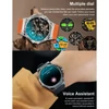 Kép 15/20 - K62 intelligens karkötős sportóra, 1,43 hüvelykes AMOLED képernyős fitneszkövető - Fekete