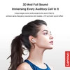 Kép 6/10 - Lenovo Thinkplus LP48 vezeték nélküli fülhallgató mikrofonnal, zajszűrővel, BT5.4 technológiával - Bézs