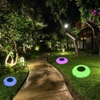Kép 2/17 - Solar Floats medencevilágítás, IP67 vízálló gyeplámpa, színes LED környezeti világítás - S méret