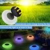 Kép 12/17 - Solar Floats medencevilágítás, IP67 vízálló gyeplámpa, színes LED környezeti világítás - S méret