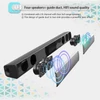 Kép 9/18 - BS-28E Soundbar RGB környezeti fénnyel, audio BT hangszóró házimozi visszhangos fali hangszóró