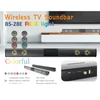 Kép 10/18 - BS-28E Soundbar RGB környezeti fénnyel, audio BT hangszóró házimozi visszhangos fali hangszóró