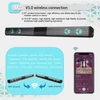 Kép 16/18 - BS-28E Soundbar RGB környezeti fénnyel, audio BT hangszóró házimozi visszhangos fali hangszóró