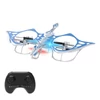 Kép 1/12 - 2,4 GHz-es távirányítós Quadcopter magasságtartással, Kék, 1 akkumulátor