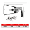 Kép 2/3 - Autó szelepek Rugóeltávolító, Nyomás típusú nóniusz fogó - Fekete