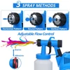Kép 5/12 - 600W 800ml HVLP elektromos festékszóró gép
