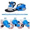 Kép 10/12 - 600W 800ml HVLP elektromos festékszóró gép