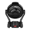 Kép 11/11 - Kemping LED ventilátor könnyű 4000 mAh újratölthető akkumulátorral - 2 db akkumulátorral