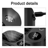Kép 8/13 - Többfunkciós derékventilátor, nyakventilátor Újratölthető asztali ventilátor LED lámpával és Power Bank funkcióval
