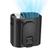 Kép 1/13 - Többfunkciós derékventilátor, nyakventilátor Újratölthető asztali ventilátor LED lámpával és Power Bank funkcióval
