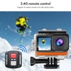 Kép 8/14 - 4K akciókamera, HD 24 MP, vízálló, rázkódásgátló 2,0 hüvelykes érintőképernyővel
