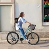 Kép 2/20 - FAFREES FM8 elektromos kerékpár, 27,5 hüvelykes léggumik, 250 W-os középhajtású motor - Zöld