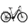 Kép 1/20 - FAFREES FM8 elektromos kerékpár, 27,5 hüvelykes léggumik, 250 W-os középhajtású motor - Fekete