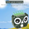 Kép 16/16 - USB újratölthető kültéri vízálló, napenergia PIR érzékelős állatriasztó eszköz