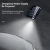Kép 5/11 - 14,8 V-os gumiabroncs-felfújó, autós vészhelyzeti motorindító, 1000 A csúcs, 10 000 mAh légszivattyú