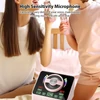 Kép 6/12 - Q4 Karaoke gép - Kettős mini vezeték nélküli mikrofon és hangszóró KTV készlet - Pink