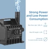 Kép 4/7 - Merülő 12 V-os elektromos vízszivattyú, kis szökőkút szivattyú- max. 2m-es emeléssel, 330 l/h