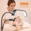 Kép 11/12 - Andoer HD-63X 30 W LED töltőlámpa, 20 hüvelykes padló LED videolámpa, szépség állólámpa - Fehér