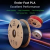 Kép 6/10 - Creality Ender gyors PLA filament, 1,75 mm-es, nagy folyékonyságú, nagy sebességű 3D nyomtatási anyag (1 tekercs) - Fekete