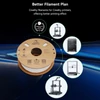 Kép 10/10 - Creality Ender gyors PLA filament, 1,75 mm-es, nagy folyékonyságú, nagy sebességű 3D nyomtatási anyag (1 tekercs) - Fekete