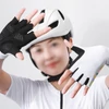 Kép 15/19 - WEST BIKING Kerékpáros kesztyű, félujjas kesztyű - Szürke, L-es méret