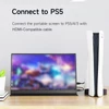 Kép 4/19 - 15 hüvelykes hordozható monitor, FHD1080P IPS játék kijelző