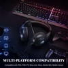 Kép 6/8 - Vezetékes játékfejhallgató, E-sport fülhallgató mikrofon LED lámpával