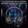Kép 6/9 - KOTION EACH G3000 3,5 mm, játékhoz fülre helyezhető fejhallgató mikrofonnal, RGB LED lámpa, zajszűrés