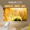 Kép 8/15 - S40 új HD hordozható kivetítő Android 11 otthoni használatra - Fehér