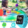 Kép 10/15 - 1,44 hüvelykes IPS HD színes érintőképernyős 2G hálózati gyerekóra kétirányú hívással - Pink
