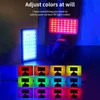 Kép 13/14 - Hordozható zseb RGB videolámpa, 10 W-os LED-es töltőfénypanel