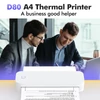 Kép 6/20 - A4-es hordozható hőtranszfer nyomtató, kompatibilis Windows/Mac rendszerrel, tintamentes nyomtatási tetoválás minta PDF fájl Weboldal Szerződéses dokumentumok Kép 1 db papírtekerccsel - Fekete