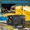 Kép 19/20 - Hordozható intelligens 1080P LCD BT projektor telefonhoz - Fekete