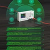 Kép 14/16 - 30 A egyenáramú, szabályozott tápegységek, 60 V feszültségstabilizált forrás, 1800 W nagy teljesítmény - RD6030