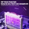 Kép 4/12 - Hordozható szúnyogzár otthoni használatra, 3000 V elektromos poloskazár