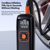 Kép 2/11 - Gumiabroncsfelfújó hordozható légkompresszor 150 PSI/10,3 Bar 6000 mAh - tárolótáska nélkül