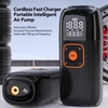 Kép 9/11 - Gumiabroncsfelfújó hordozható légkompresszor 150 PSI/10,3 Bar 6000 mAh - tárolótáska nélkül
