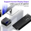 Kép 6/15 - AOOSTAR Mini asztali PC Windows 11PRO, Mini AMD Ryzen™ 9 6900HX - 32G DRR5, 1T SSD