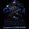 Kép 11/15 - AOOSTAR Mini asztali számítógép, Windows 11PRO, AMD Ryzen™ 7 6800H - 32G LPDRR5, 1T SSD